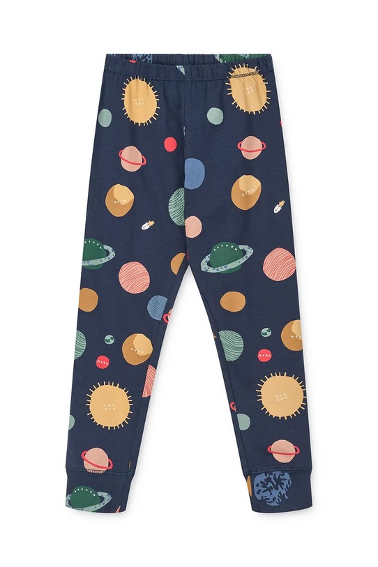 Chłopiec Liewood piżama dziecięca Wilhelm Printed Pyjamas Set LW20361.9BYA granatowy
