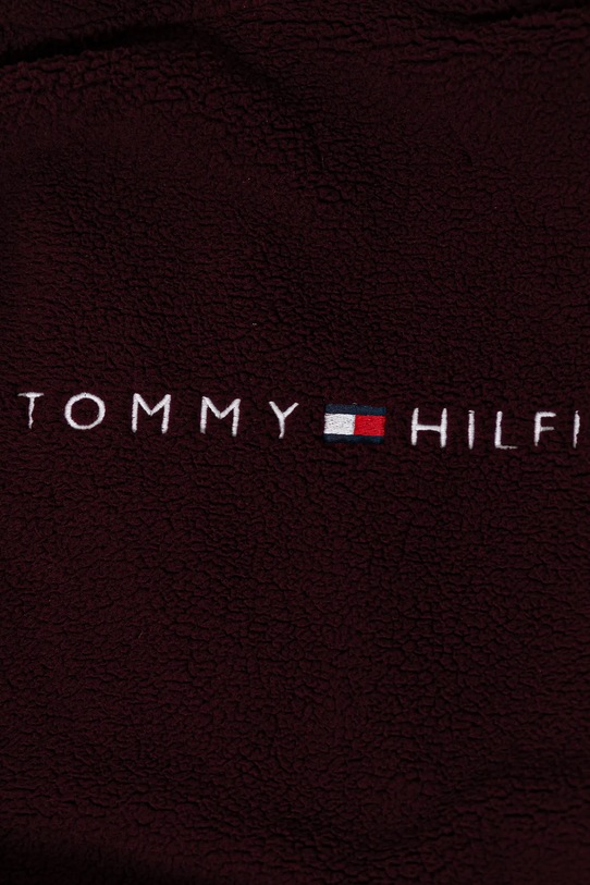 Chłopiec Tommy Hilfiger szlafrok UK0UK00090.9BYA bordowy