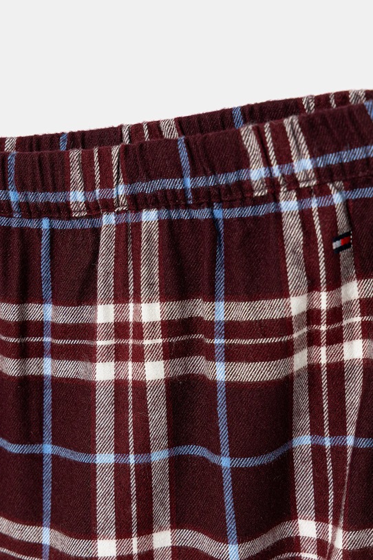 Tommy Hilfiger piżama dziecięca UK0UK00075.9BYA bordowy AW25