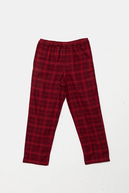 Tommy Hilfiger piżama dziecięca UK0UK00089.9BYA czerwony