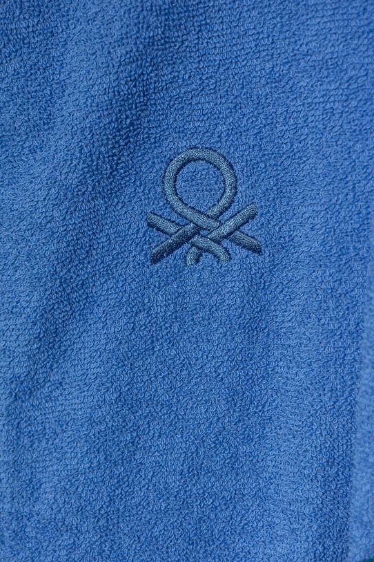 Chłopiec United Colors of Benetton szlafrok bawełniany dziecięcy 6ORD0800R.G.seasonal niebieski