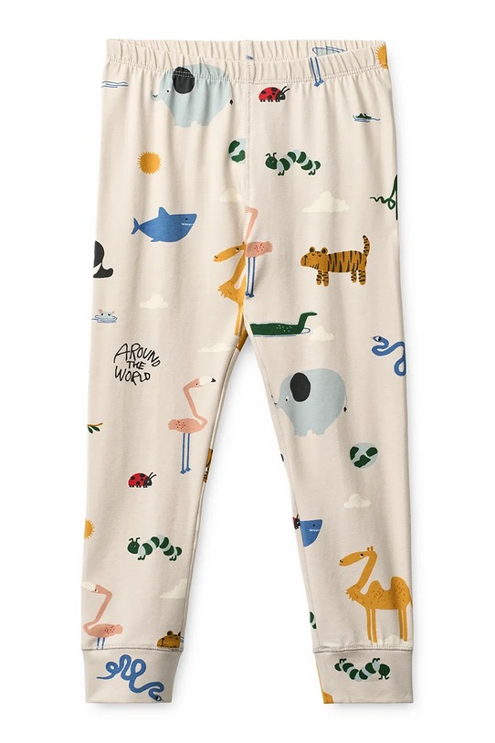Мальчик Детская пижама Liewood Wilhelm Printed Pyjamas Set LW20674.9BYA бежевый