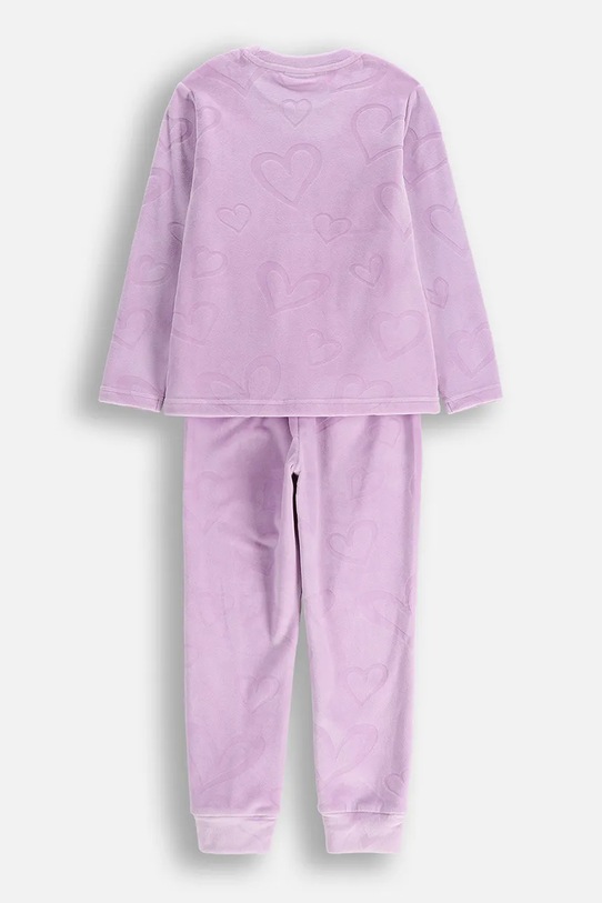Coccodrillo piżama dziecięca ZC5448117PJS fioletowy AW25