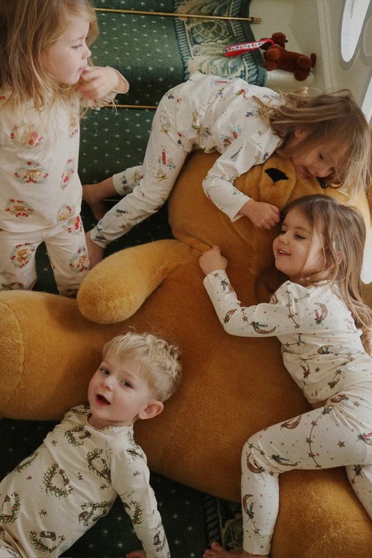 Παιδική πιτζάμα Konges Sløjd BASIC BLOUSE/PANTS SET GOTS KS104214.9BYA