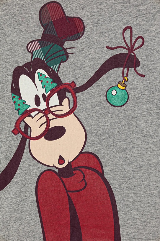 Chłopiec United Colors of Benetton piżama bawełniana dziecięca 3P050P09K.G.Seasonal szary