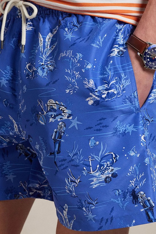 Plavkové šortky Polo Ralph Lauren modrá 710963331