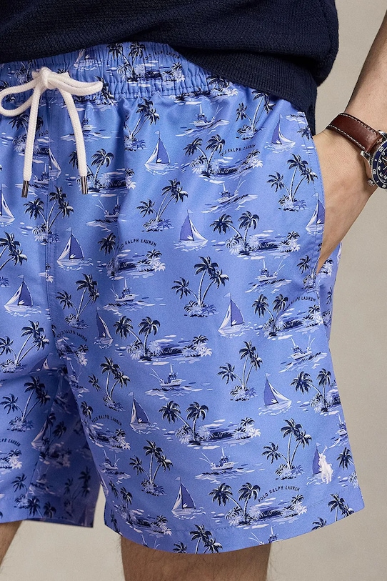 Μαγιό Polo Ralph Lauren μπλε 710963332