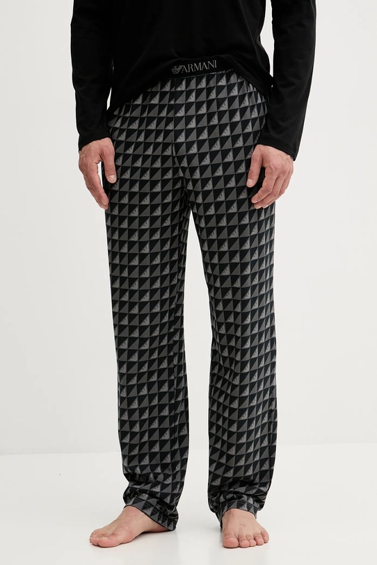Odzież Emporio Armani Underwear piżama bawełniana EM000611.AF14994 czarny