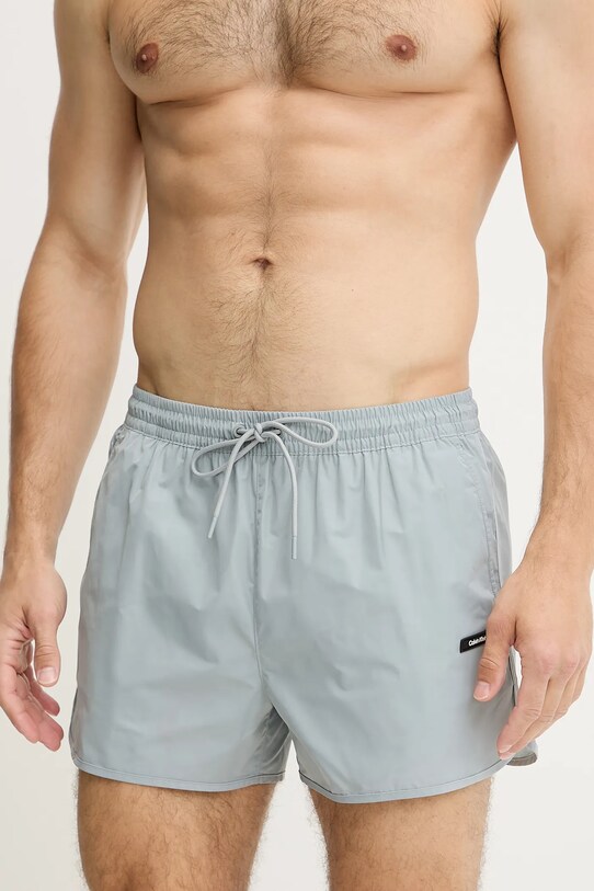 Calvin Klein szorty kąpielowe szary LV00N61110