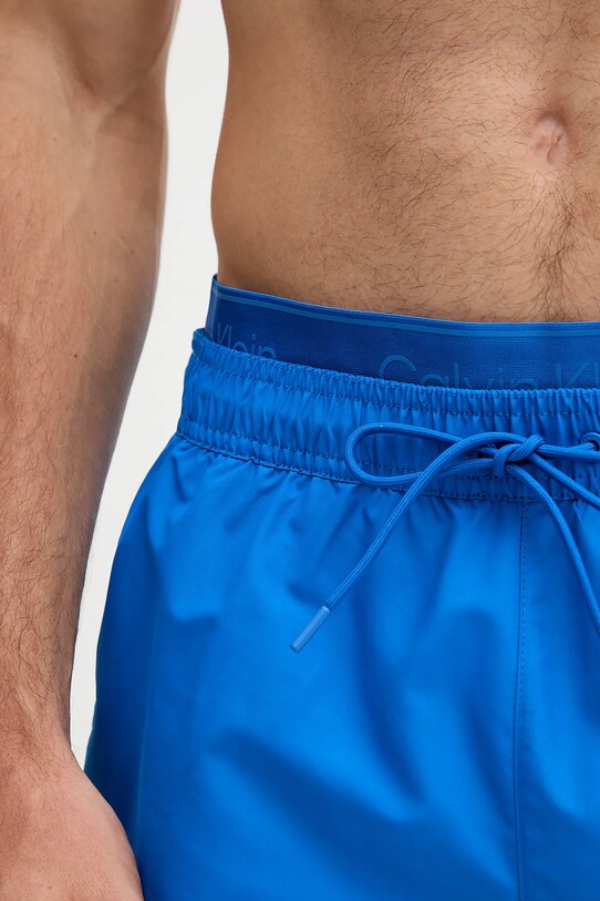Calvin Klein szorty kąpielowe niebieski LV00N61115