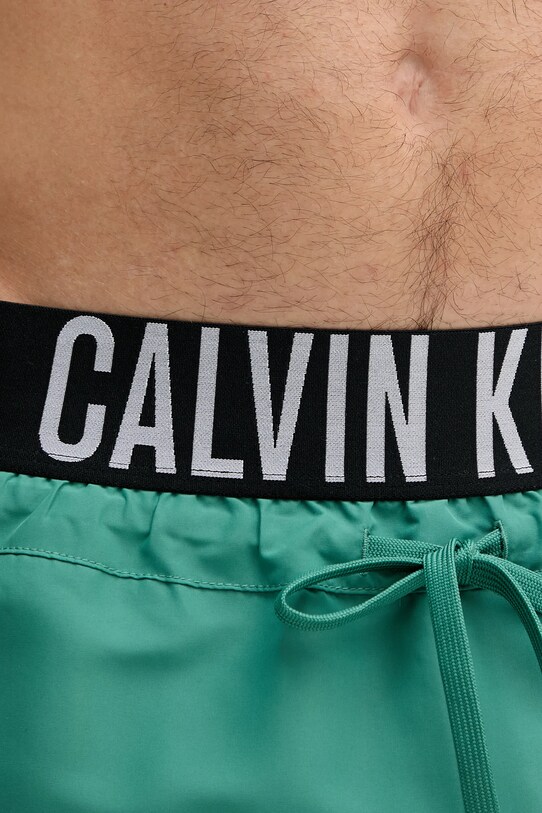 Calvin Klein szorty kąpielowe zielony LV00N61094