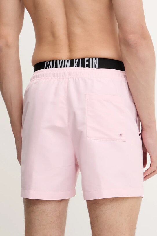 Odzież Calvin Klein szorty kąpielowe LV00N61093 różowy