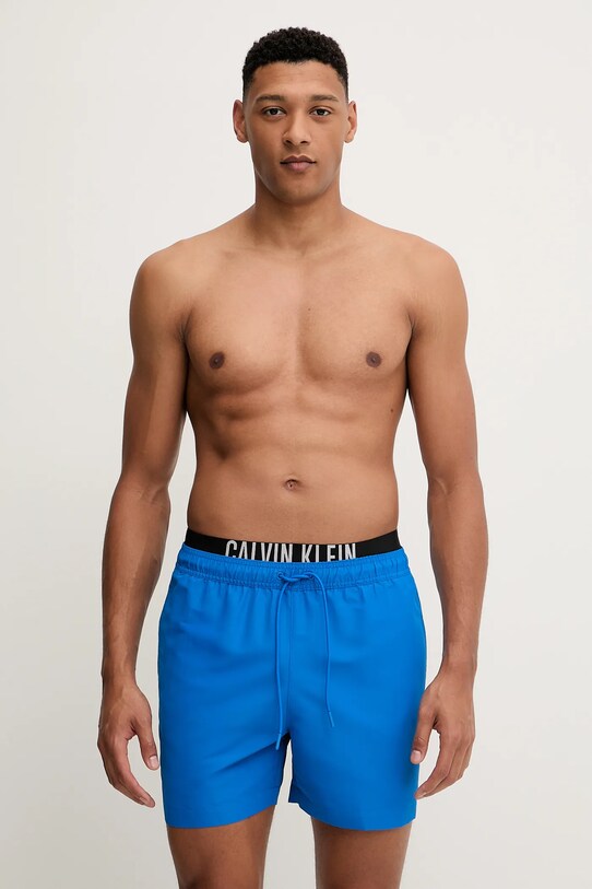 Calvin Klein fürdőnadrág Planet friendly kék LV00N61093