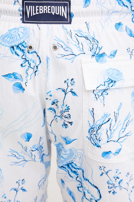 Vilebrequin pantaloncini da bagno MOORISE bianco MSOCF126