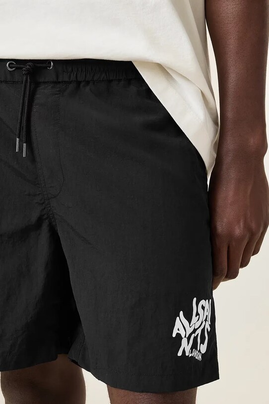 Îmbrăcăminte AllSaints pantaloni scurți de baie ORLANDO M016WC negru