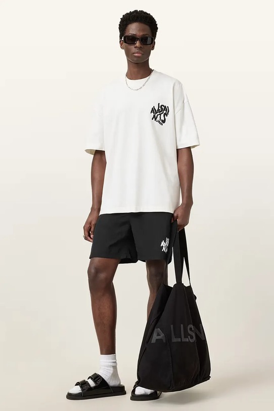 Plavkové šortky AllSaints ORLANDO M016WC