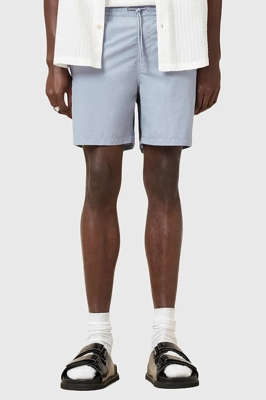 AllSaints pantaloni scurți de baie HAVEN M017WC albastru AW25