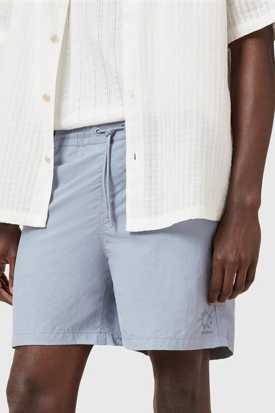 Îmbrăcăminte AllSaints pantaloni scurți de baie HAVEN M017WC albastru