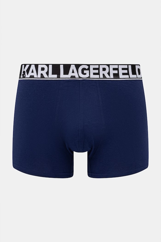 Karl Lagerfeld bokserki męskie bawełniane z elastanem 3-pack niebieski A3M47010