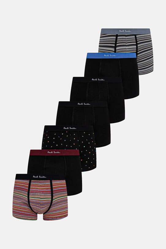 Paul Smith bokserki 7-pack dzianina czarny M1A.914.T7PK13