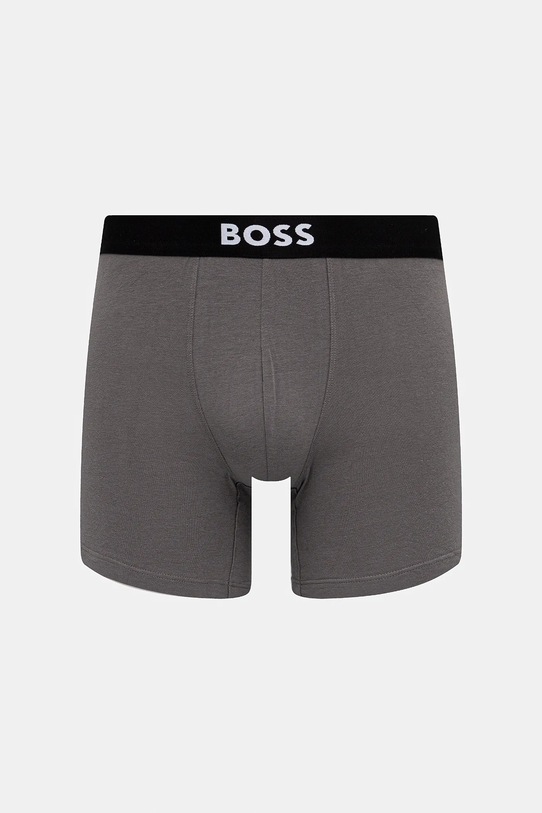 Боксеры BOSS 3 шт 50549856 серый AW25
