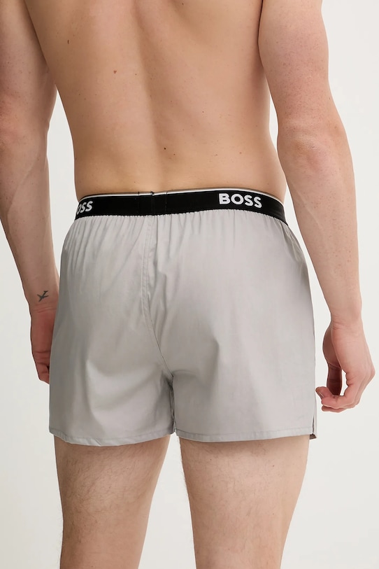 BOSS bokserki bawełniane 2-pack 2P Boxer Shorts EW beżowy 50545913