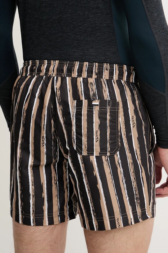 BOSS pantaloni scurți de baie 50544499 negru AW25