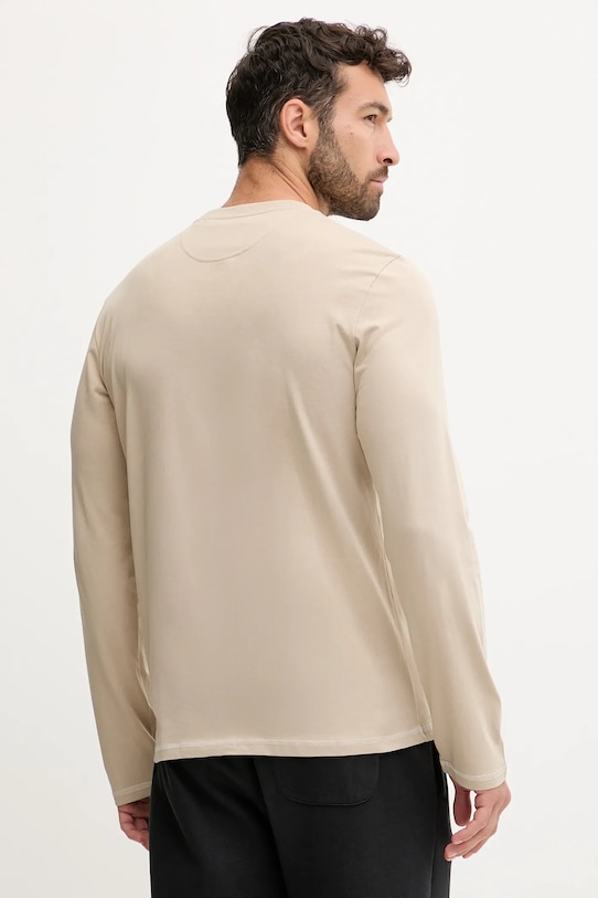 Одяг Піжамний бавовняний лонгслів Guess U5RI00.KCAM1 бежевий