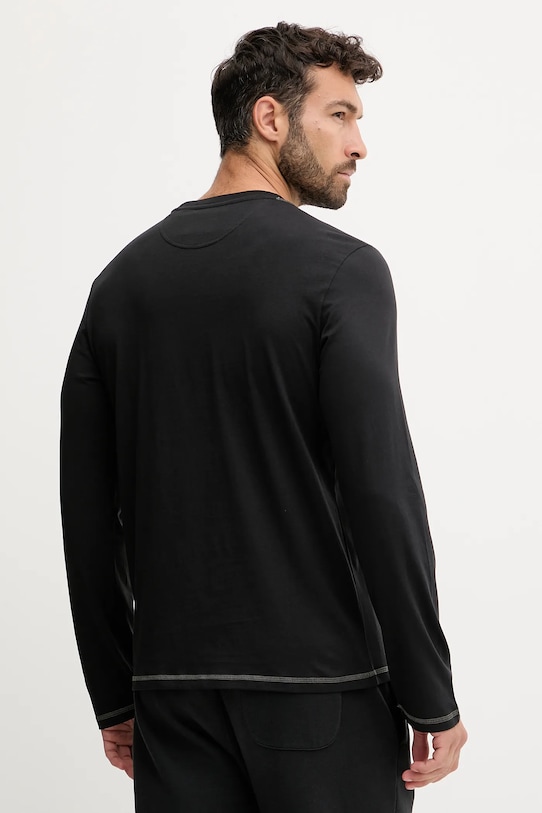 Одежда Хлопковый пижамный лонгслив Guess U5RI00.KCAM1 чёрный