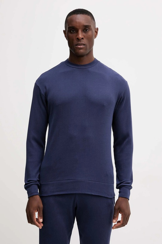 Pižama United Colors of Benetton 3PCF4P02X mornarsko modra AW25