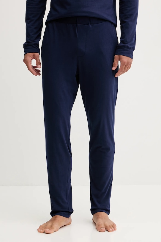 Odzież United Colors of Benetton piżama bawełniana 3VD04P02W niebieski