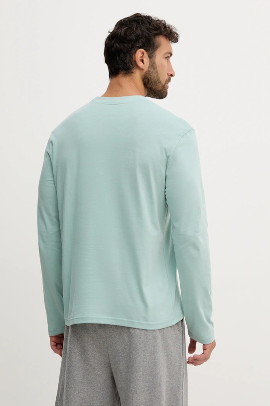 Odzież United Colors of Benetton longsleeve piżamowy bawełniany 3VR54M025 zielony