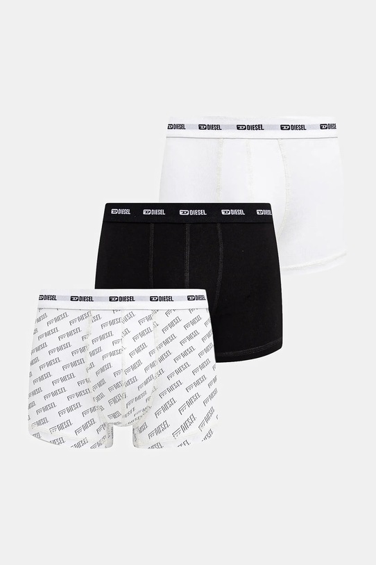 Diesel bokserki DAMIEN-UTLT-3PACK BOXER 3-pack dzianina czarny A17832.0HGBD