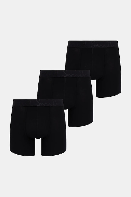 Боксери Paul Smith 3-pack трикотаж чорний M1A.916FH.M3PK53