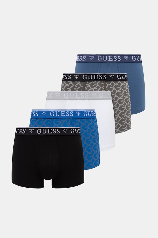 Guess boxeri 5-pack boxeri albastru U5BG16.K6YW1