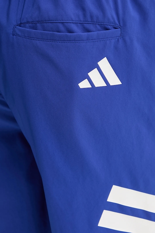 adidas pantaloni scurți de baie Icon 3-Stripe albastru JX5021