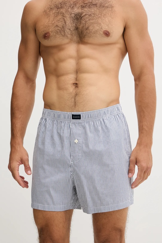 Odzież Abercrombie & Fitch bokserki 3-pack KI114.5039.220 niebieski