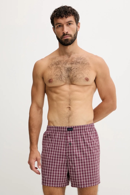 Μποξεράκια Abercrombie & Fitch 5-pack με μοτίβο σκούρο μπλε KI114.5040.330
