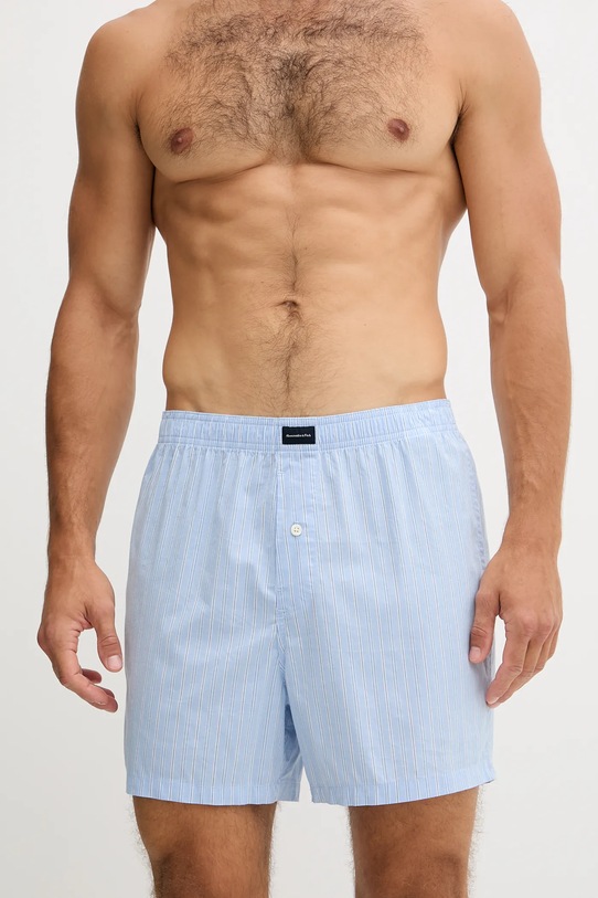 Odzież Abercrombie & Fitch bokserki 5-pack KI114.5042.220 niebieski