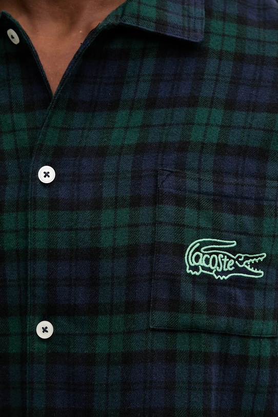 Lacoste piżama bawełniana 4H5049