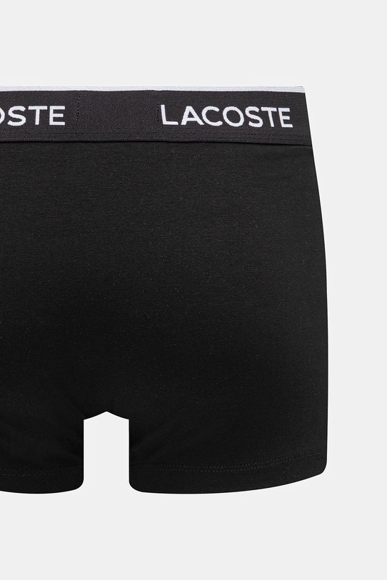 Odzież Lacoste bokserki 7-pack 5H2385 czarny