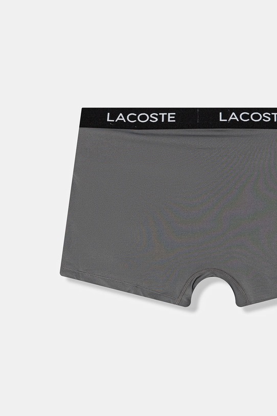 Lacoste bokserki 3-pack 5H2394 szary