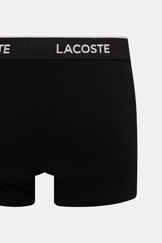 Μποξεράκια Lacoste 3-pack 5H4967 μαύρο
