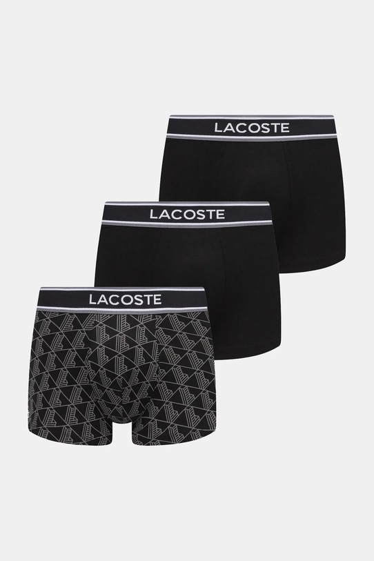 Lacoste boxeri 3-pack boxeri negru 5H4970
