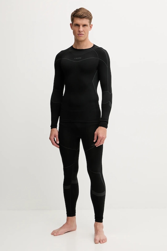 Viking komplet bielizny funkcyjnej Gaja Planet friendly czarny 500.27.5514