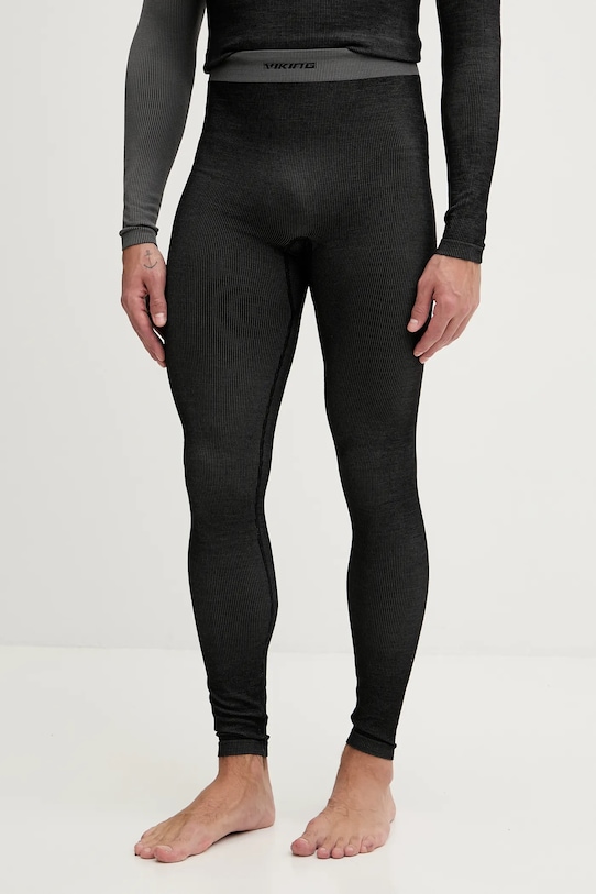 Viking completo biancheria intima - leggins e longsleeve Mounti grigio 500.27.8758