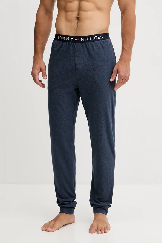 Tommy Hilfiger pantaloni pijama bumbac uni bleumarin UM0UM03532