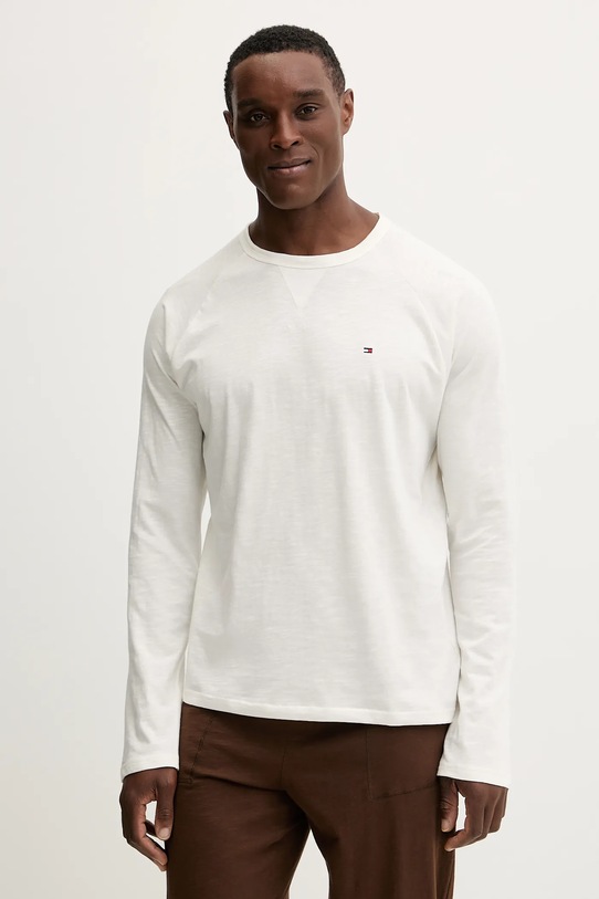 Tommy Hilfiger piżama bawełniana UM0UM03609 brązowy NC25