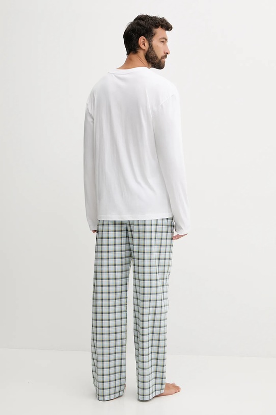 Tommy Hilfiger piżama bawełniana UM0UM03663 biały AW25