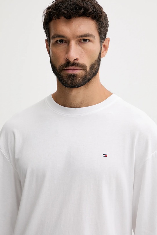 Tommy Hilfiger piżama bawełniana UM0UM03663 biały